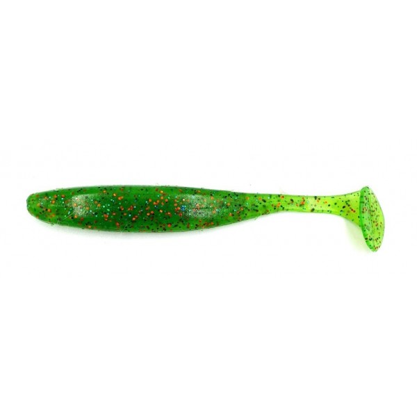 Силиконовая приманка на хищника, Taipan Easik, 3,0 дюйма, 10шт/уп, цвет №08 Green neon